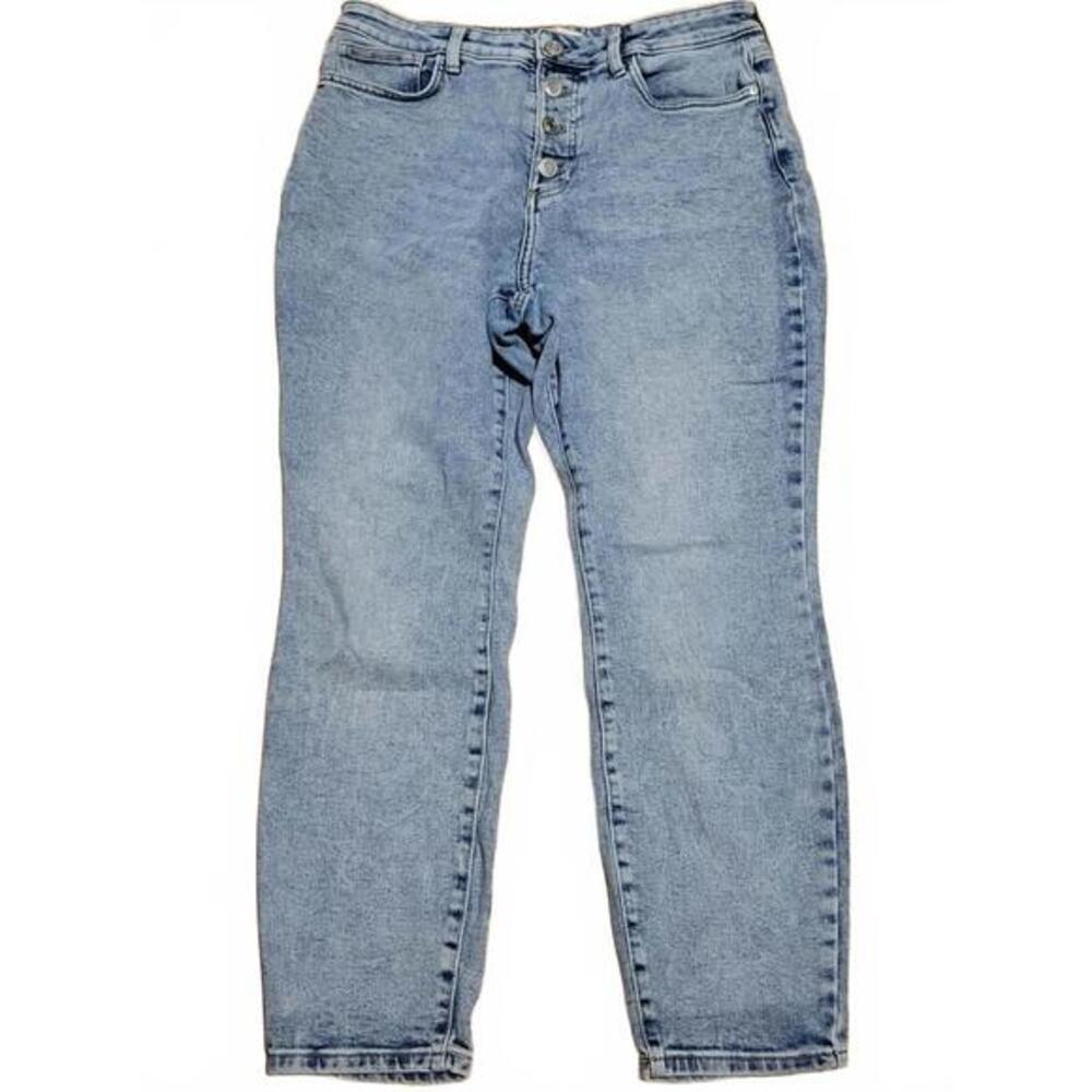 Lauren Conrad Acid Wash Cotton Skinny Jeans‎ Size 14